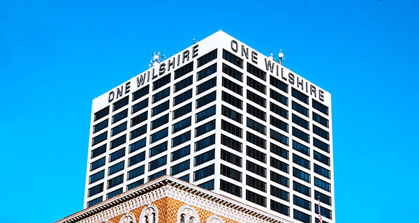 The One Wilshire building in LA.